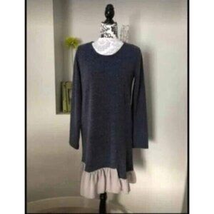 Mismash Blue Sweater Dress NWT Women's sz S/M